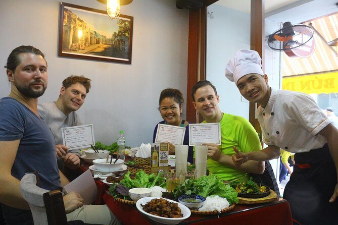 3 Dishes cooking + Egg Coffee bonus & Local Market Tour - The Sum Up