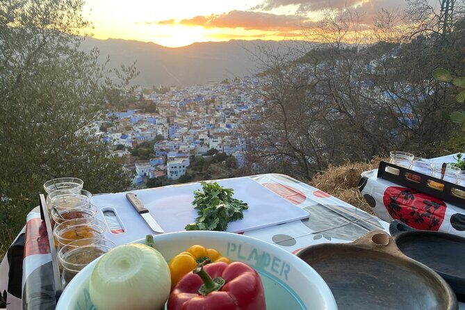 3-Hour Cooking Class overlooking the Blue City - Key Points