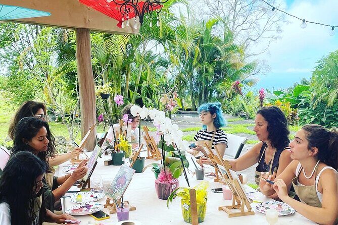 3-Hour Cup N Canvas Painting Party - A Closer Look at the Experience