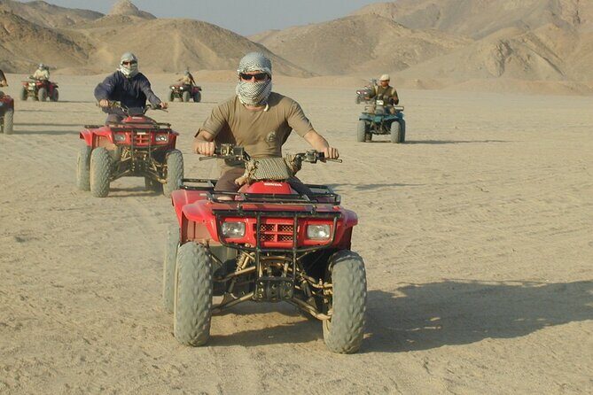 3-Hour Desert Safari ATV Quad Bike, Camel Ride, Transfer-Hurghada - The Value for Your Money