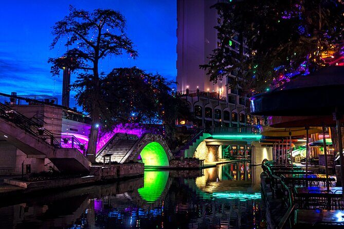 3 hour Enchanted River Lights Night Walk San Antonio Texas - Key Points