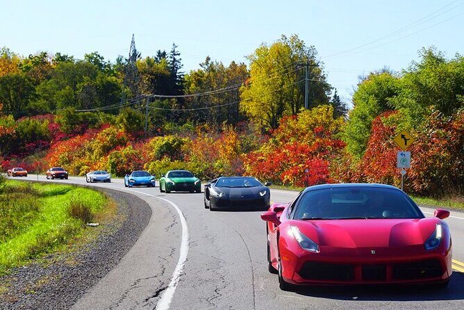 3 Hour Exotic car Tour driving 4 to 5 Super cars - The Driving Experience and Route