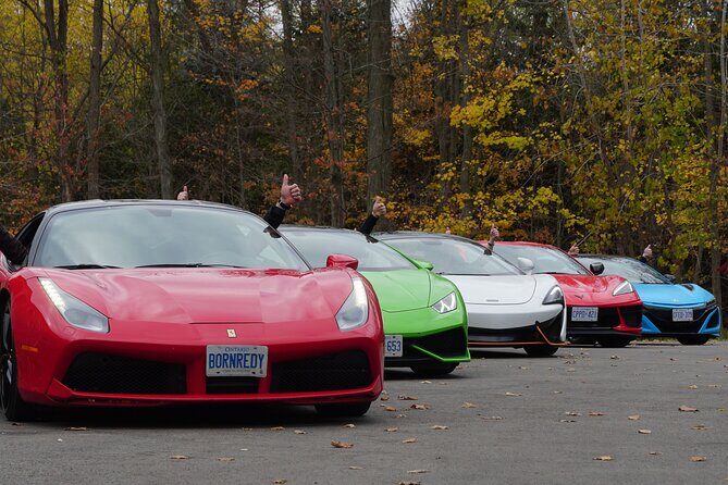3 Hour Exotic car Tour driving 4 to 5 Super cars - Practical Details and Considerations