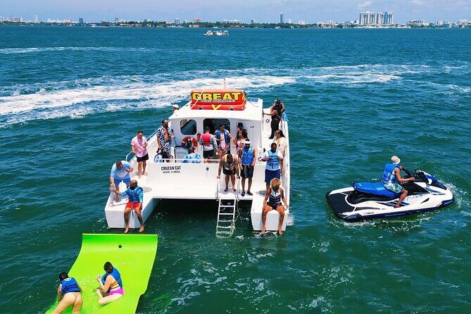 3 Hour Party Boat Jet ski Banana Tube and open bar in Miami - An In-Depth Look at the Miami Water Sports Tour