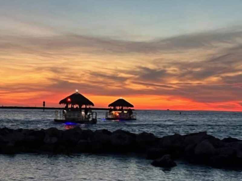 3 hour - Two Island Sandbar Tiki Adventure - An Authentic Florida Sandbar Adventure on a Private Tiki Boat