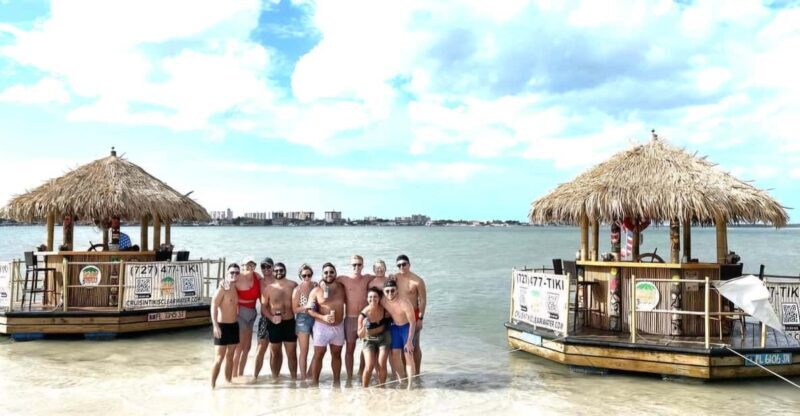 3 hour - Two Island Sandbar Tiki Adventure - Key Points