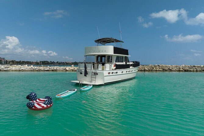 3 Hours - 53' Hatteras - Tulum, Playa Del Carmen, Riviera Maya - Key Points