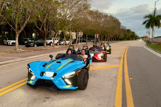 3 Hours Polaris Slingshot Rental in Miami - Key Points