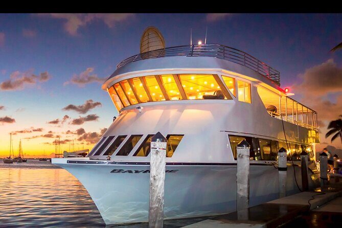 3 Story 100ft Hip Hop Yacht Party with 3 Hour Open Bar - Key Points