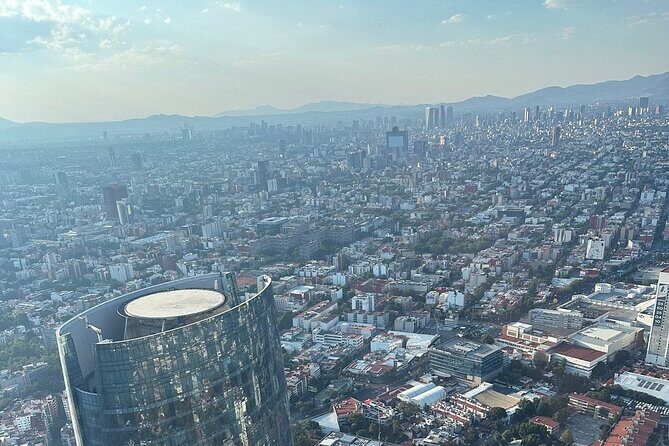 30' Mexico City Helicopter Tour - Landing at Ritz Carlton Reforma - The Itinerary in Detail