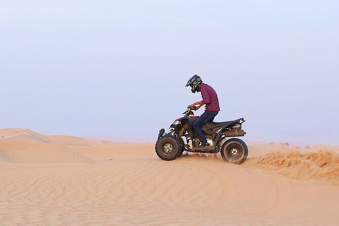 30 minutes Private Quad Bike Ride in Desert - Authentic, Kid-Friendly, and Fun for All
