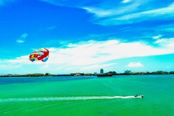 30 Minutes Sky Rider Lagoonside Parasailing in Cancun - Key Points