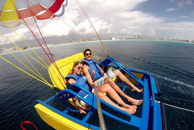 30 Minutes Sky Rider Lagoonside Parasailing in Cancun - Experience Breakdown: What to Expect