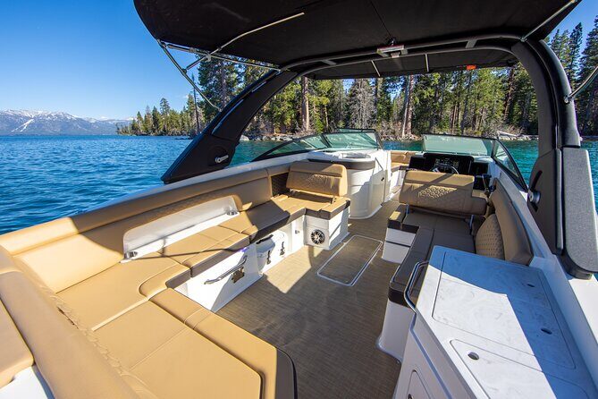 30ft Luxury Private Yacht Charter on South Lake Tahoe - A Closer Look at the Experience