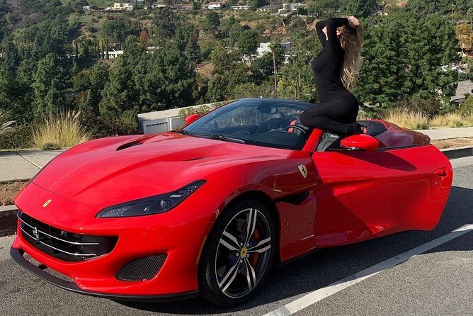 30min Driving Tour: Explore Hollywood Sign in Ferrari - Key Points