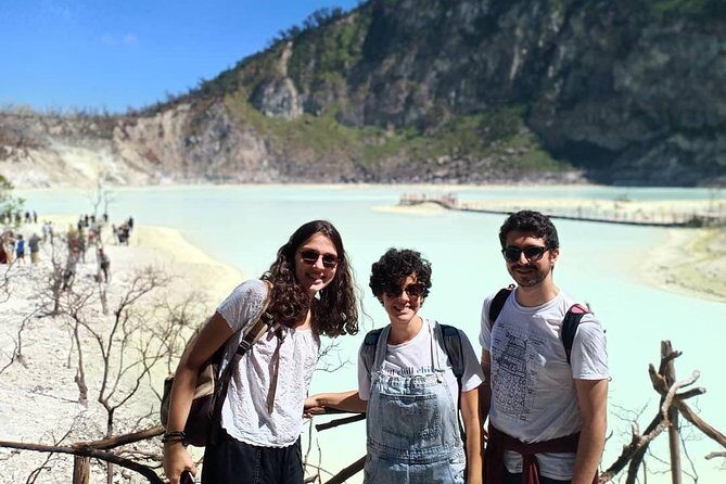 3D2N trip kawah putih-papandayan vulcan-nagavillage-green canyon - Watching the Sunrise at Mount Papandayan