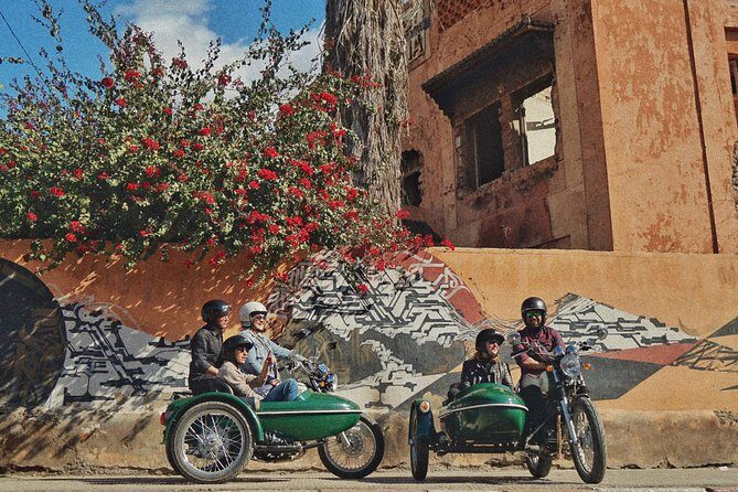 3h Private Sidecar Ride / Secrets of Marrakech - The Experience in Detail