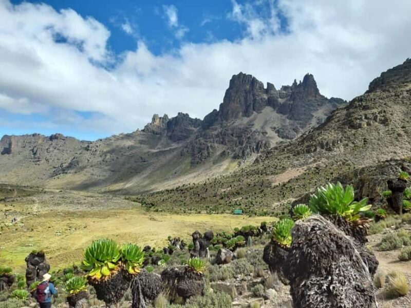 4 Days Mt Kenya Climbing & Hiking Expeditions: Sirimon Route - Key Points