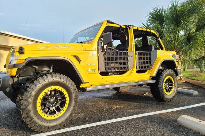 4-Door Convertible Jeep Rental in Orange Beach - The Sum Up