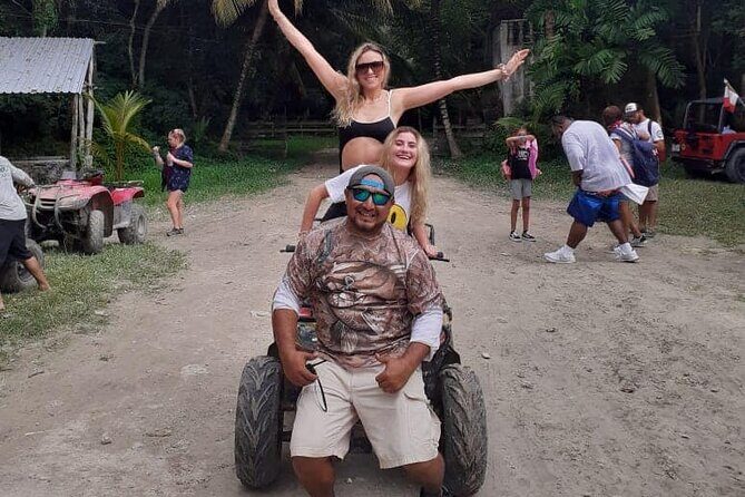 4-Hour Jeep and ATV Tour with Snorkel in Cozumel with Lunch - The Jungle and ATV Component