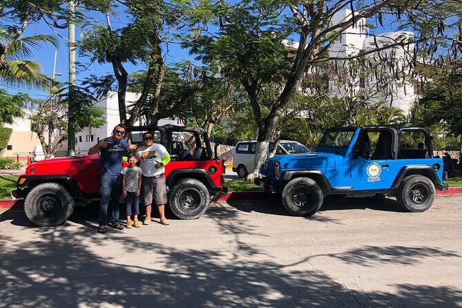 4-Hour Jeep and ATV Tour with Snorkel in Cozumel with Lunch - The Reef and Snorkeling