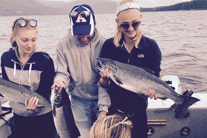 4 hour king salmon fishing - Key Points