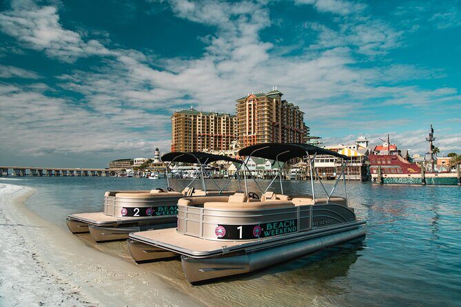 4 Hour Pontoon Rental - Key Points