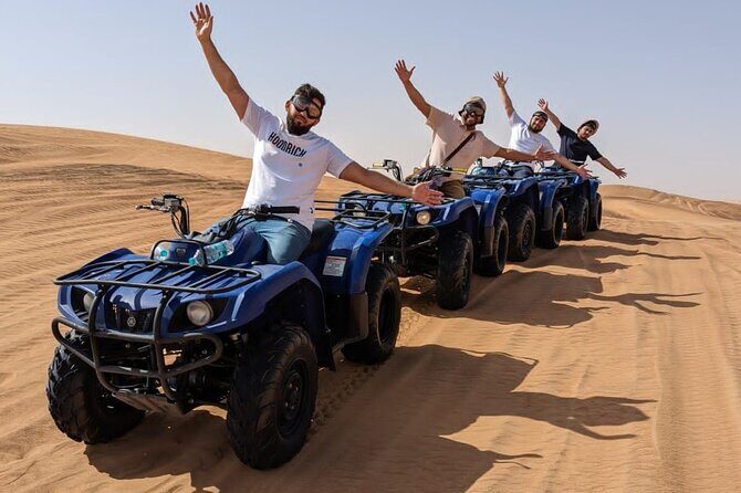 4 Hours Desert Tour with Quad Bike Camel Ride & Sandboard - Key Points