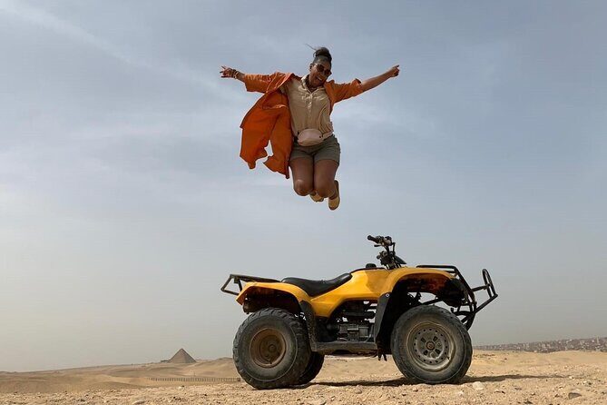 4-Hours private Tour Giza Pyramids, Sphinx, Lunch,One Hour ATV bike & camel ride - An In-Depth Look at the Tour Itinerary