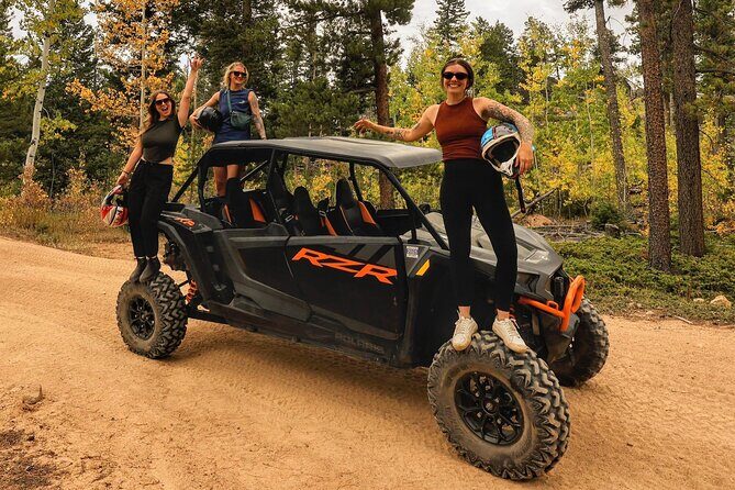 4 passenger UTV ride on mountain trail in Estes Park - A Complete Look at the UTV Mountain Trail Experience