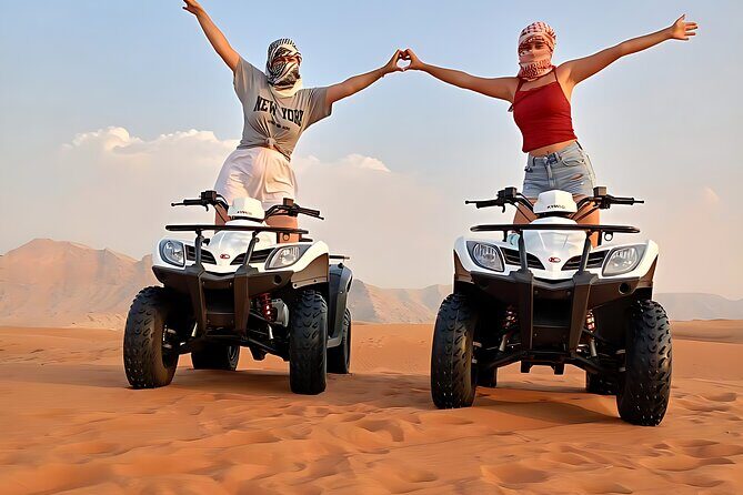4 Quad Bikes Tour with pick up & drop off Included 4 persons - Exploring Dubai’s Desert on a Quad Bike Tour: A Practical Review