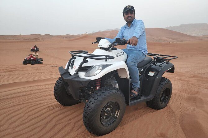 4 Quad Bikes Tour with pick up & drop off Included 4 persons - FAQs About the Quad Bike Desert Tour