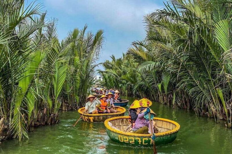 40 Minutes - Basket Boat Ride in the Water Coconut forest - Key Points