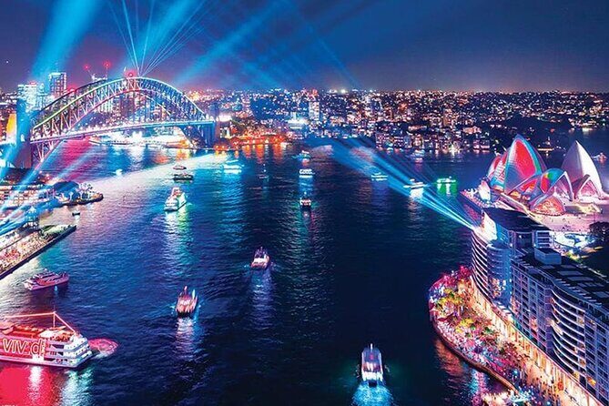 45-Minute Vivid Sydney Scenic Jet Boat Cruise Tour - A Close Look at the Experience