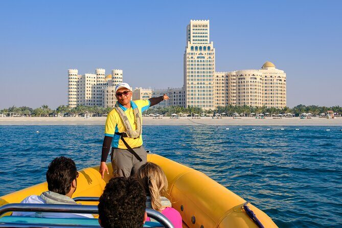 45 Minutes Ras Al Khaimah Sightseeing Speed Boat Tour - Getting a Glimpse of Ras Al Khaimah from the Water