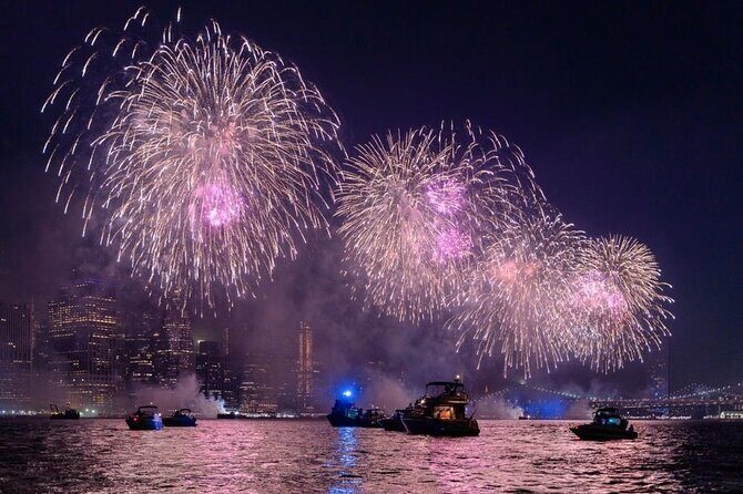 4th of July Fireworks Boat Party - Setting the Scene: Miami from the Water
