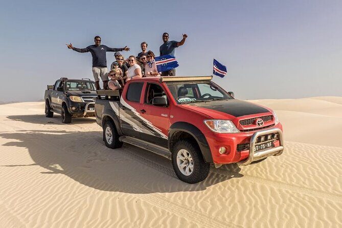 4WD Boa Vista group day tour south and north with sandboarding - Key Points