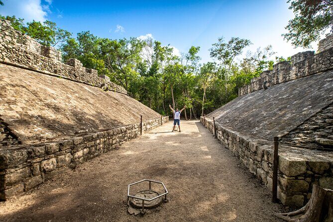 4X1 Tour in Tulum, Cobá, Cenote and Playa del Carmen - Key Points