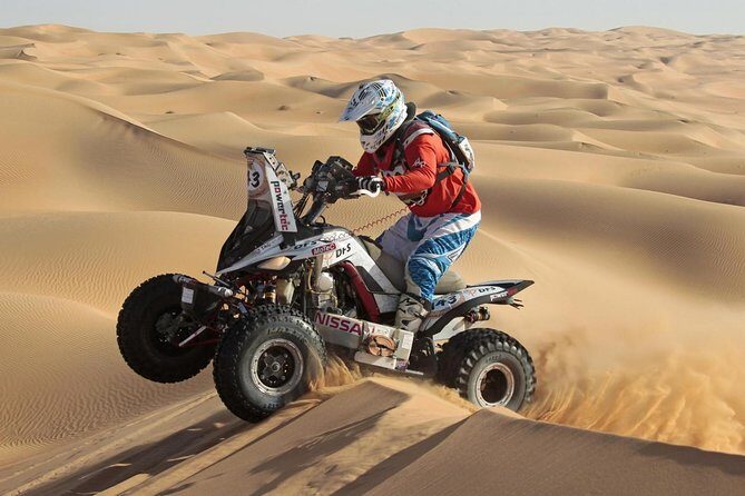 4x4 Self-Drive Quad Bike Safari with Camel Riding - Key Points