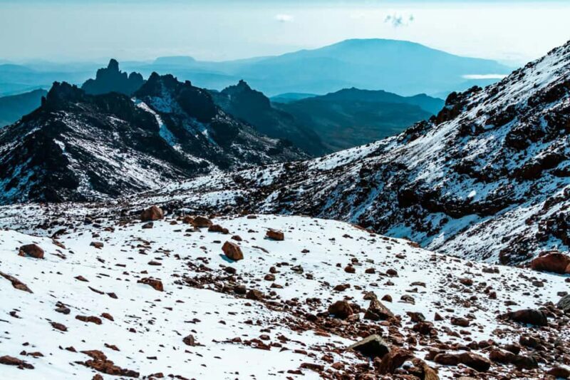 5-Day Mount Kenya: Chogoria-Narumoro Route Adventurous Trek. - Day 3: From Lake Ellis to Mintos Hut