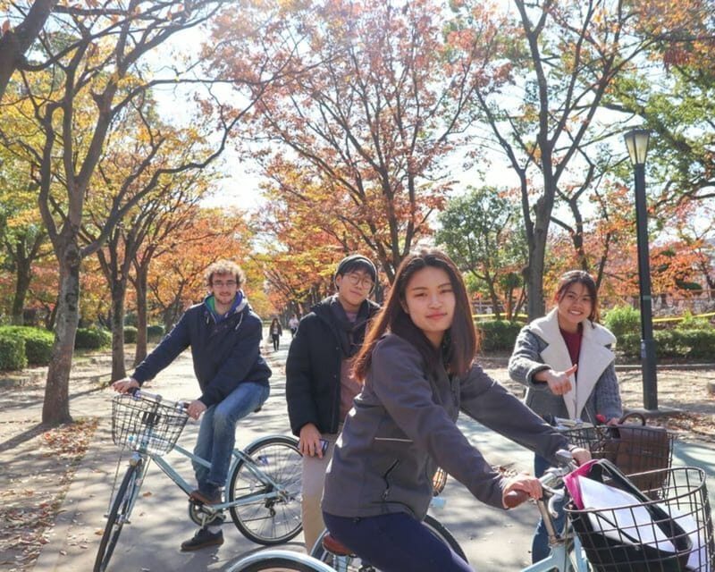 5-Hour Osaka Highlights Bike Tour with Lunch - Key Points