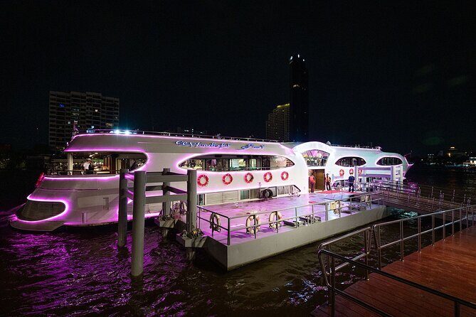 5 Star Luxury Bangkok Dinner Cruise On Wonderful Pearl Cruise - Key Points
