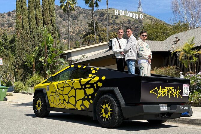 50min Driving Tour: Explore Hollywood in Cybertruck - Key Points