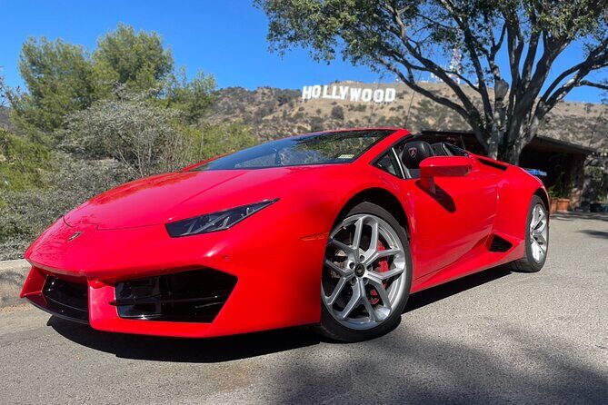 50min Driving Tour: Explore Los Angeles in Lamborghini - An In-Depth Look at the 50-Minute Lamborghini Los Angeles Tour