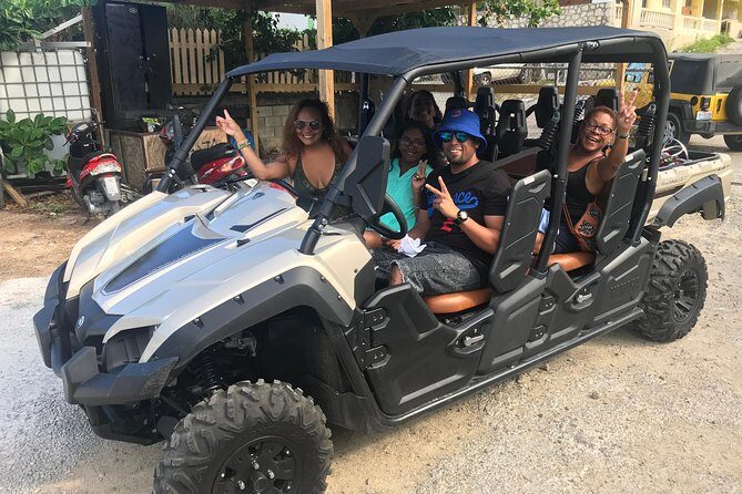6 Seater Side by Side Rental - Exploring St. Maarten in a 6-Seater Side by Side