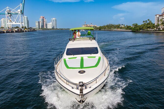 70ft 1 Hour FREE | Miami Yacht Rental | 3 to 6 Hours | 13 People - Itinerary Breakdown: What to Expect on Your Miami Yacht Trip