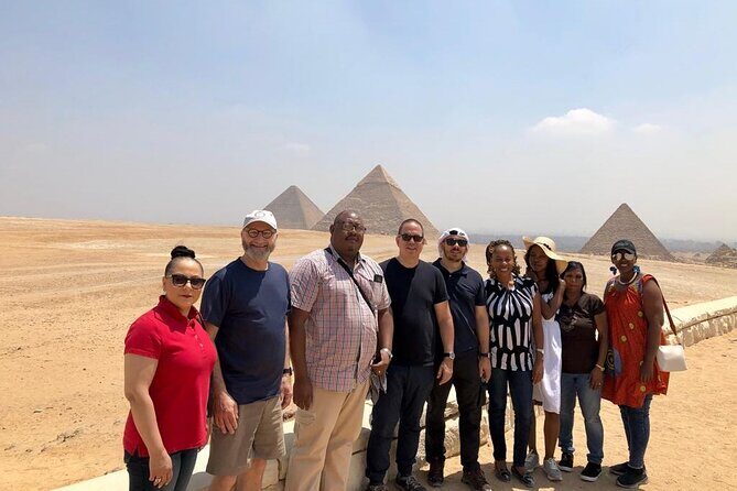 8-Hour Private Tour of the Pyramids, Egyptian Civilization Museum - The Giza Pyramids: Majestic and Timeless