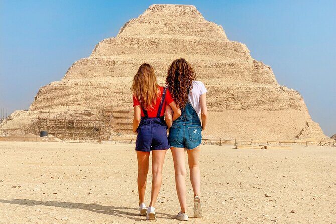 8-hours Giza pyramids ,sphinx , Sakkara step pyramids Memphis old city - Who Will Love This Tour?