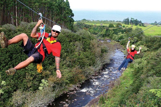 9-Line Waterfall Zipline Experience on the Big Island - The Gear and Safety