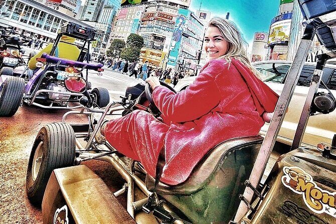 90 min Tokyo Go-Kart: Shibuya Crossing and Tokyo Tower*IDP MUST* - The Authenticity and Appeal of the Experience